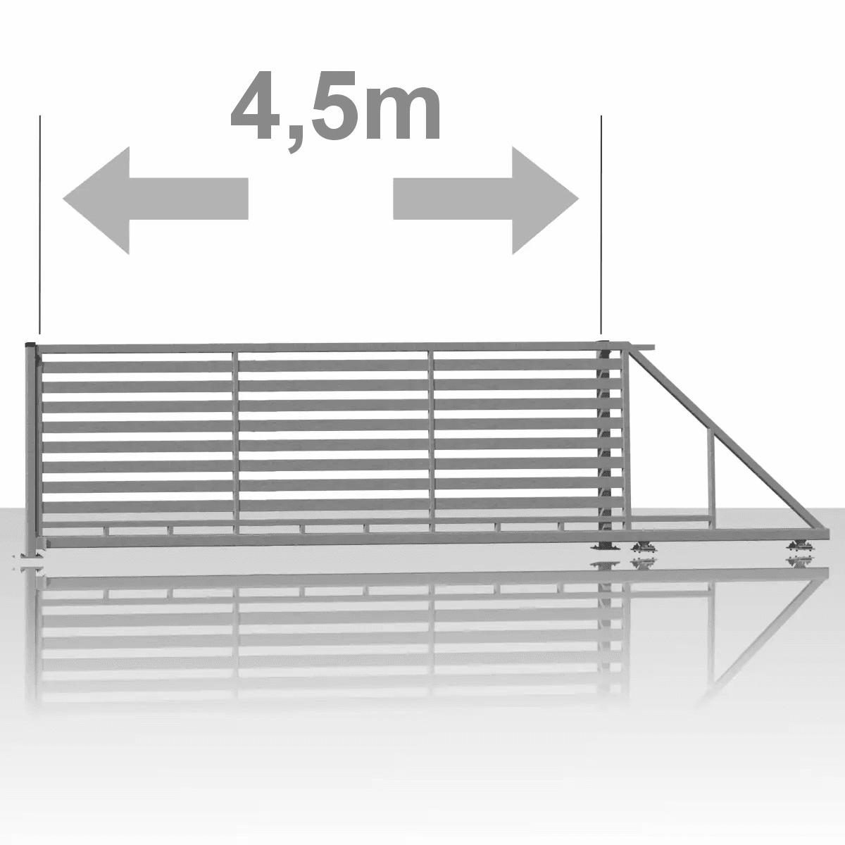 450cm
